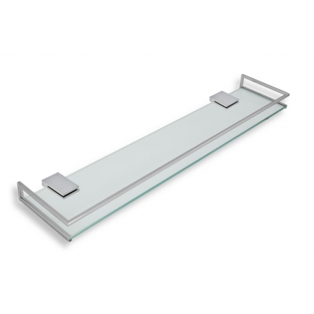 Polička so zábradlím Metalia 9 chróm