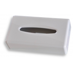 Zásobník na papierové vreckovky, biely