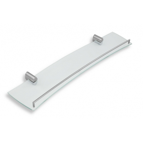 Polička so zábradlím Metalia 10 chróm