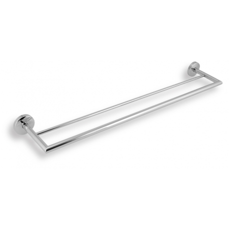 Dvojitý držiak uterákov 650 mm Metalia 11 chróm