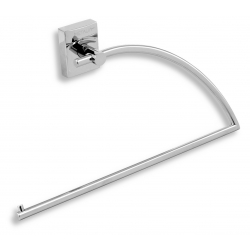 Polkruhový držiak uterákov Metalia 12 chróm