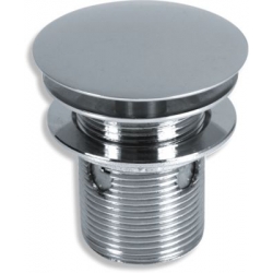 Uzáver výpusti LUXUS pre umývadlo bez prepadu chróm