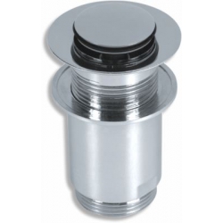 Uzáver výpusti LUXUS pre umývadlo s prepadom chróm