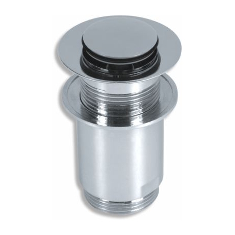 Uzáver výpusti LUXUS pre umývadlo s prepadom chróm