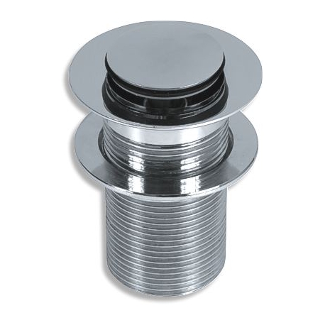 Uzáver výpusti LUXUS pre umývadlo bez prepadu chróm