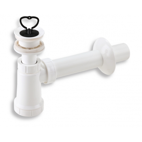 Sifón umývadlový, plastová miska, 40 mm