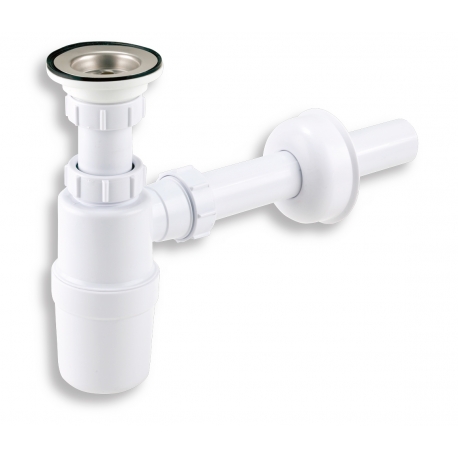 Sifón umývadlový, nerezová miska