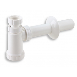 Sifón umývadlový, 5/4" plastová matka, 40