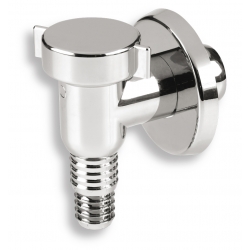 Sifón práčkový vonkajší chróm