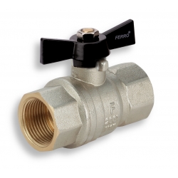 Luxusný guľový plnoprietokový kohút - motýlik MM 1/2"