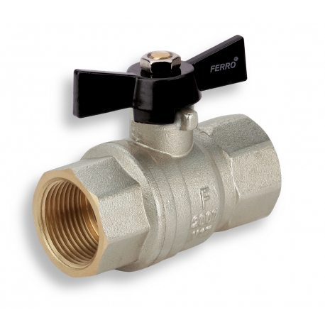 Luxusný guľový plnoprietokový kohút - motýlik MM 1/2"