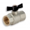 Luxusný guľový plnoprietokový kohút - motýlik MM 1/2"