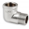 Koleno ŠM 3/8" chróm