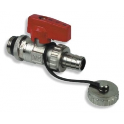 Vypúšťací guľový kohút 3/4"