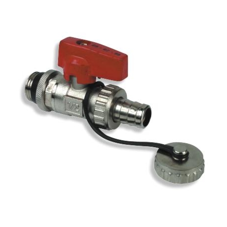 Vypúšťací guľový kohút 3/4"