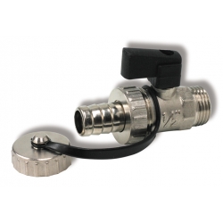 Mini vypúšťací guľový kohút 1/2"