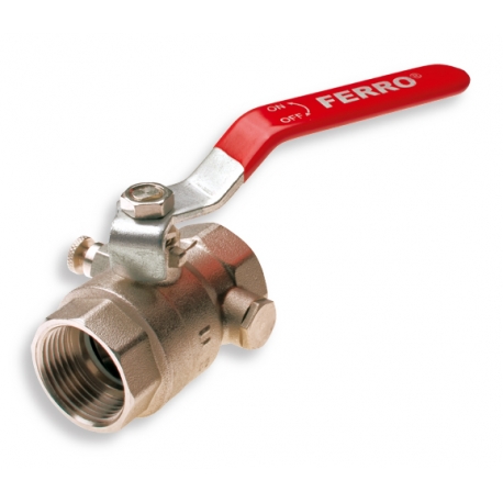 Plnoprietokový kohút s vypúšťaním 2"