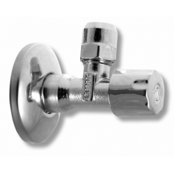 Rohový vretenový ventil s matkou 1/2"x3/8"