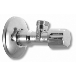 Rohový vretenový ventil bez matky 1/2"x3/8"