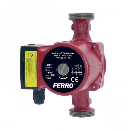 Obehové čerpadlo pre pitnů vodu 25-40/180mm
