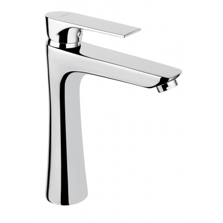 Umývadlová stojanková batéria vysoká, chróm