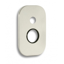 Podložka pod batériu biela-chróm