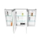Bath Concept ZRKADLOVÁ SKRINKA Hapa Design MILANO 100 biela, biela, 3 dvere s osvetlením LED